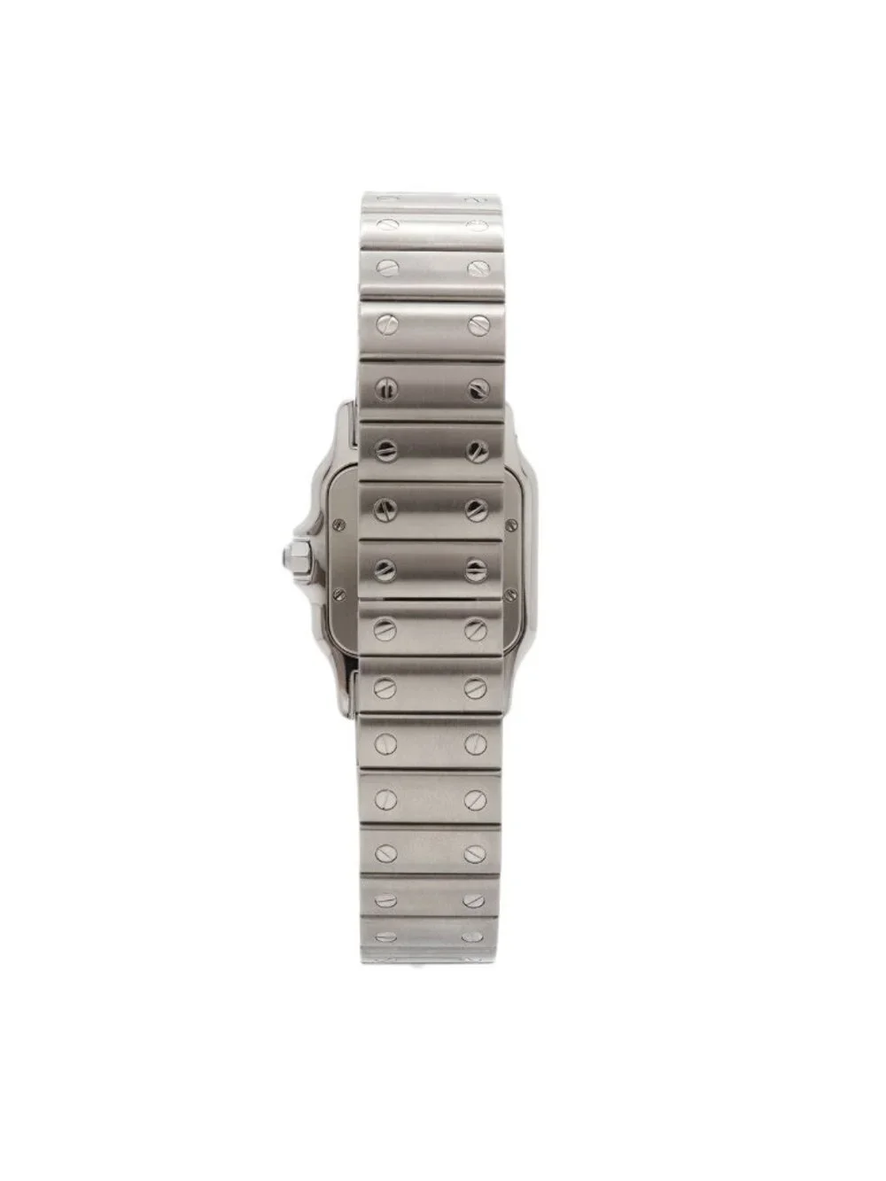 Cartier Santos Galbee LM Ivory Dial Watch